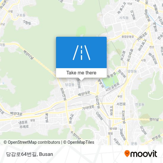 당감로64번길 map