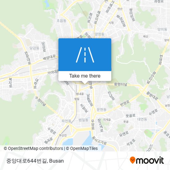 중앙대로644번길 map