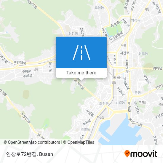 안창로72번길 map