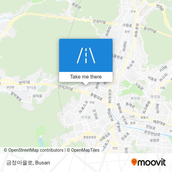 금정마을로 map
