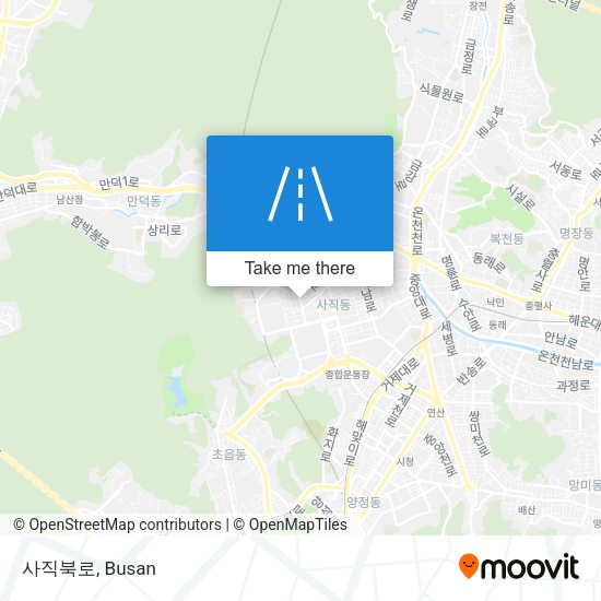 사직북로 map
