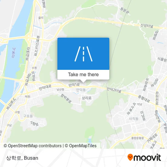 상학로 map