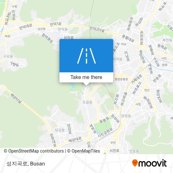 성지곡로 map