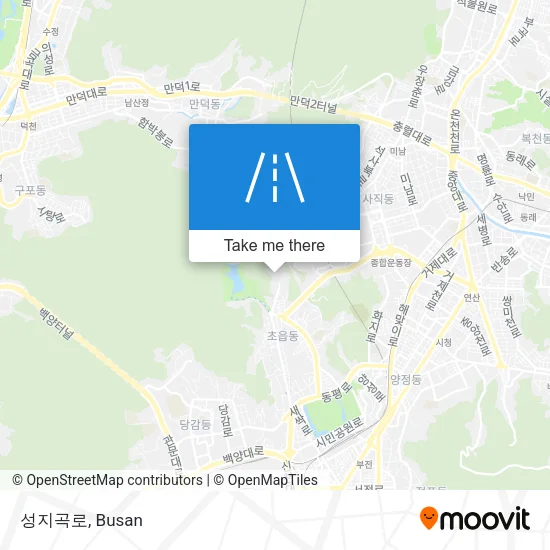 성지곡로 map