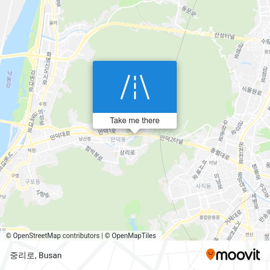 중리로 map