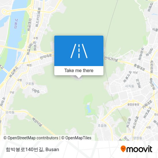 함박봉로140번길 map