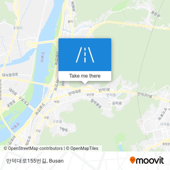 만덕대로155번길 map