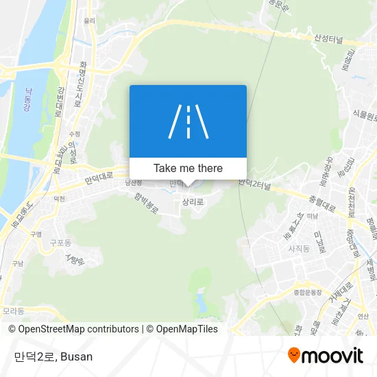 만덕2로 map