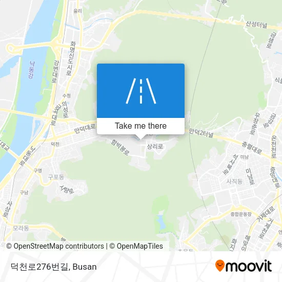 덕천로276번길 map