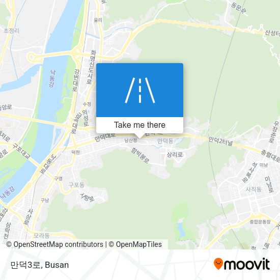 만덕3로 map