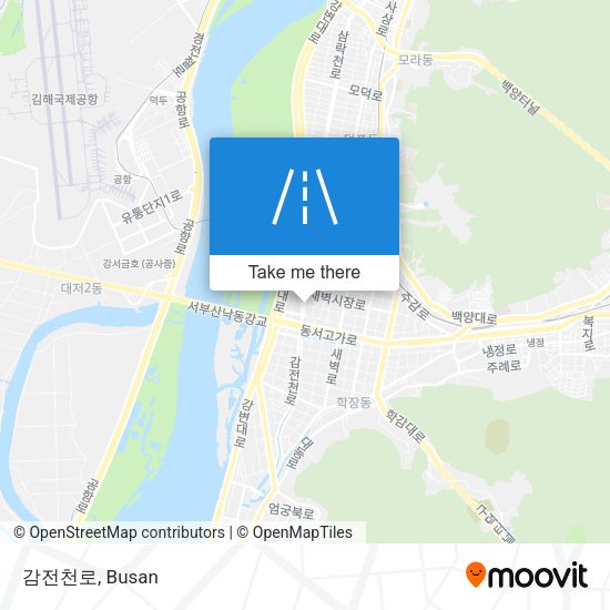 감전천로 map