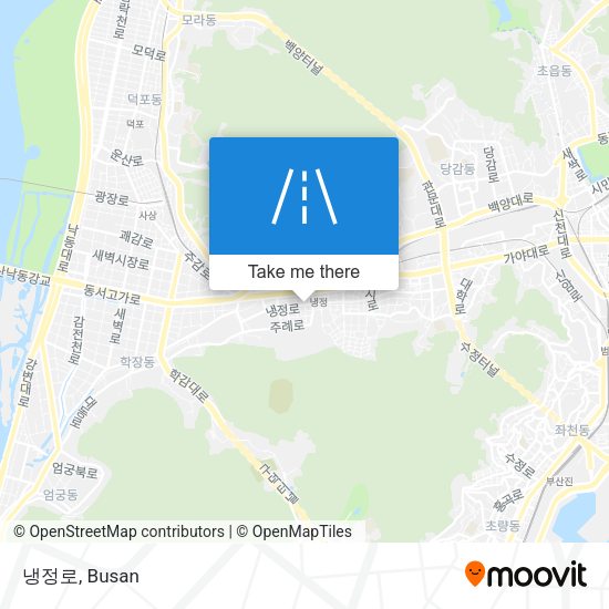 냉정로 map