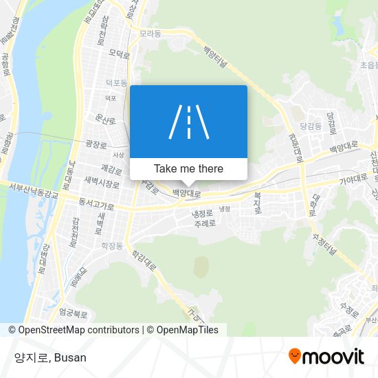 양지로 map
