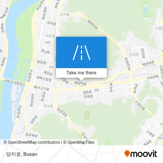 양지로 map