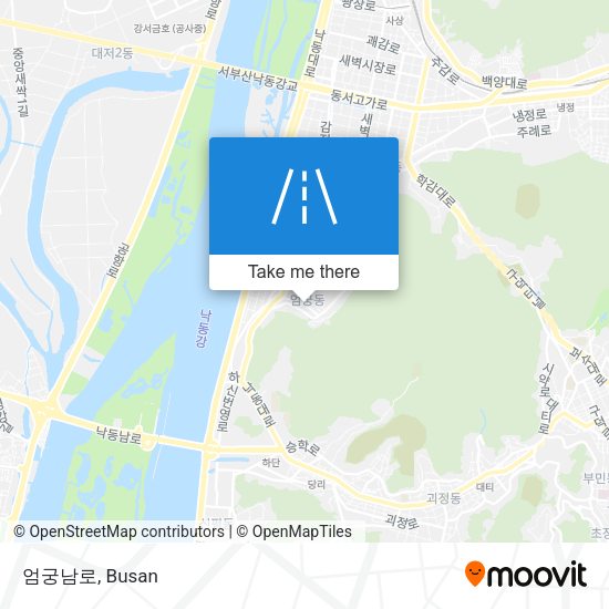 엄궁남로 map