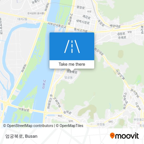 엄궁북로 map