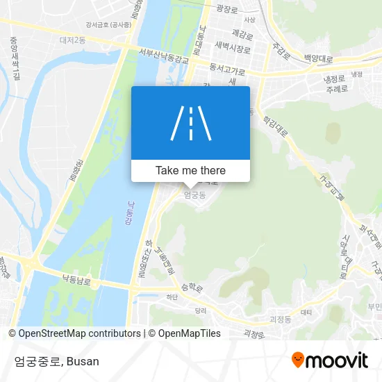 엄궁중로 map