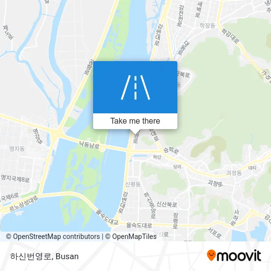 하신번영로 map