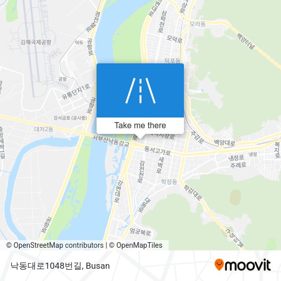 낙동대로1048번길 map