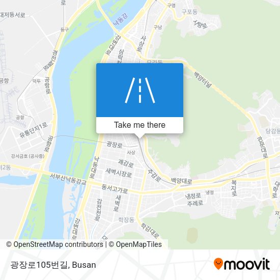 광장로105번길 map