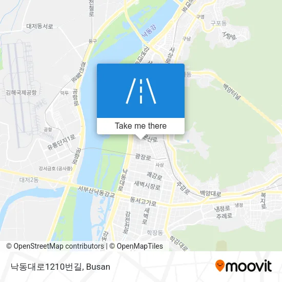 낙동대로1210번길 map