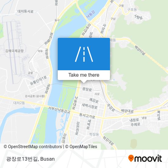 광장로13번길 map