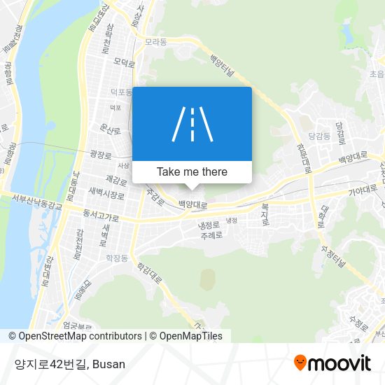 양지로42번길 map