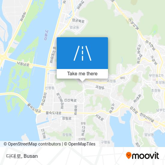 다대로 map