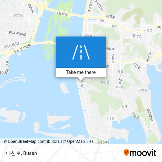 다산로 map
