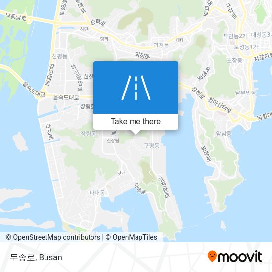 두송로 map