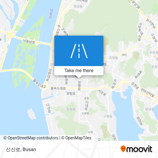 신산로 map