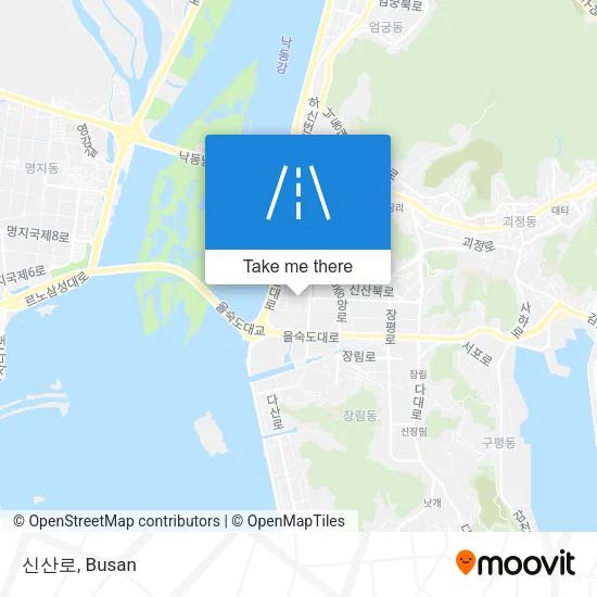 신산로 map
