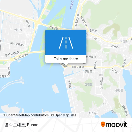 을숙도대로 map