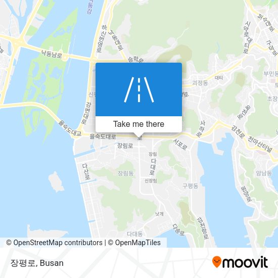장평로 map