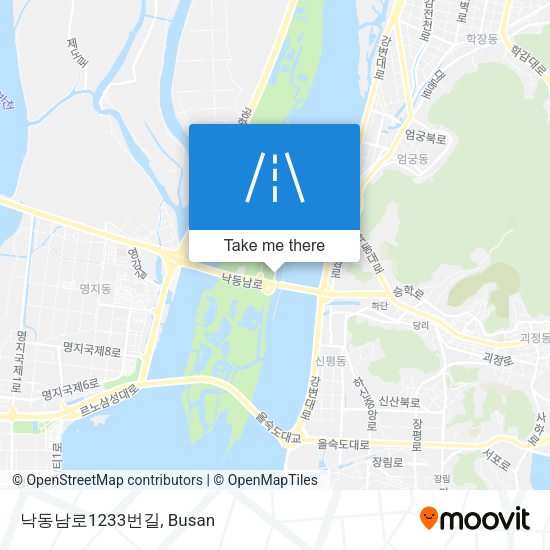 낙동남로1233번길 map