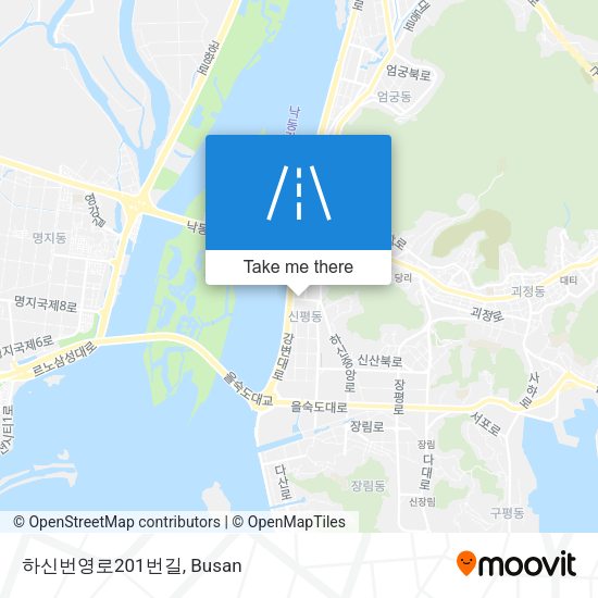 하신번영로201번길 map