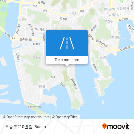 두송로210번길 map
