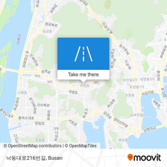 낙동대로216번길 map