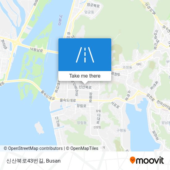 신산북로43번길 map