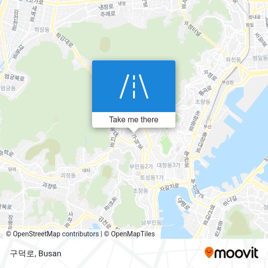 구덕로 map