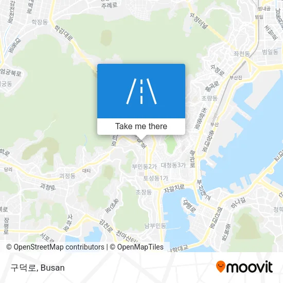 구덕로 map