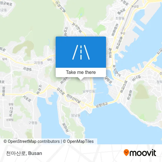 천마산로 map