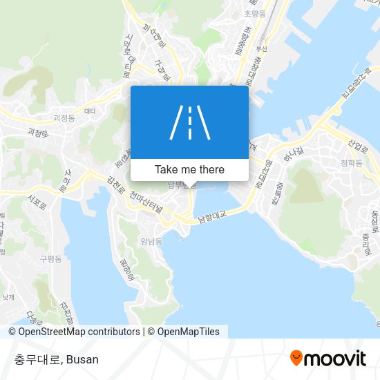 충무대로 map