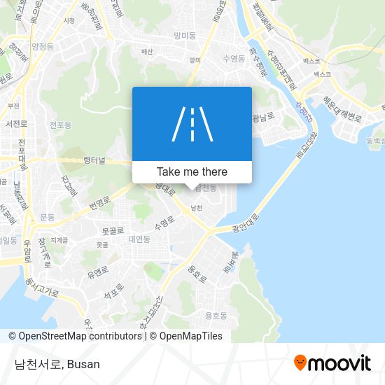 남천서로 map