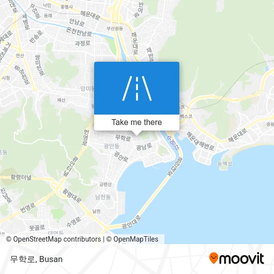 무학로 map