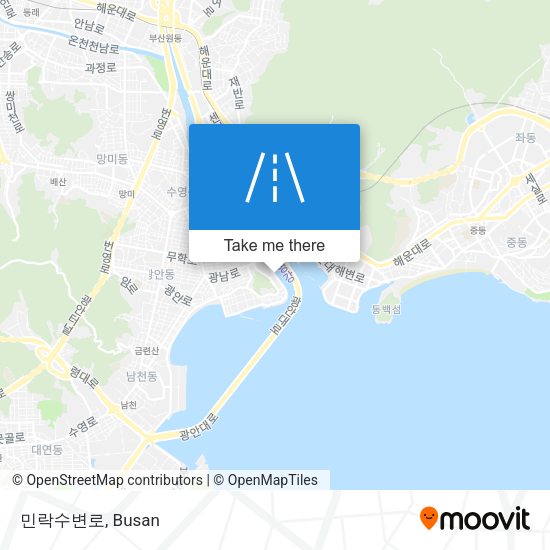 민락수변로 map