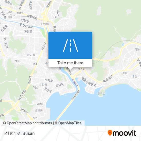 센텀1로 map