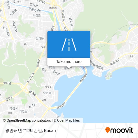 광안해변로295번길 map