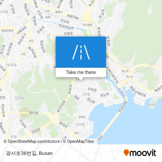 광서로36번길 map