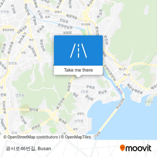 광서로46번길 map